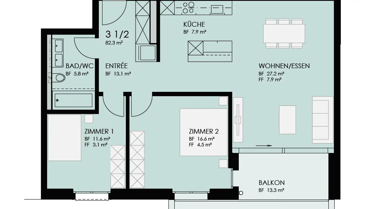 Stanza singola in affitto - Feldweg 11, 8623 Wetzikon ZH - Foto 3