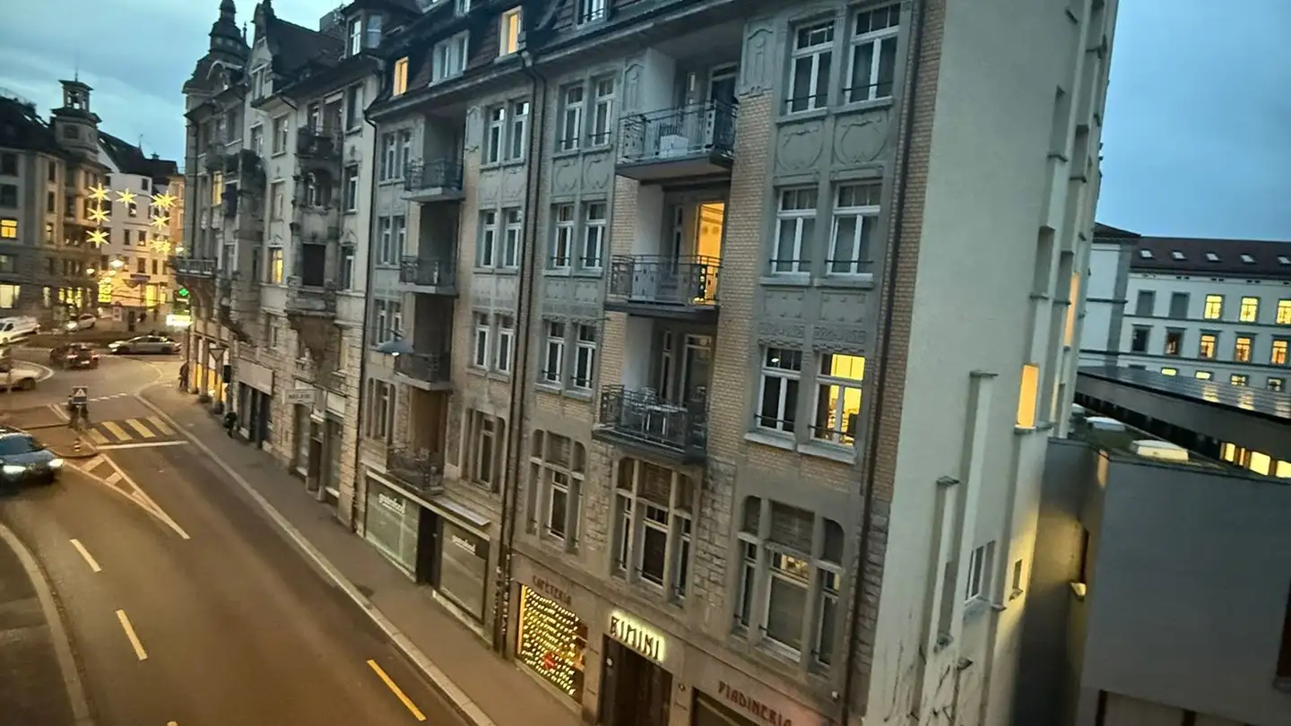 Studio mieten - Linsebühlstrasse 11, 9000 St. Gallen