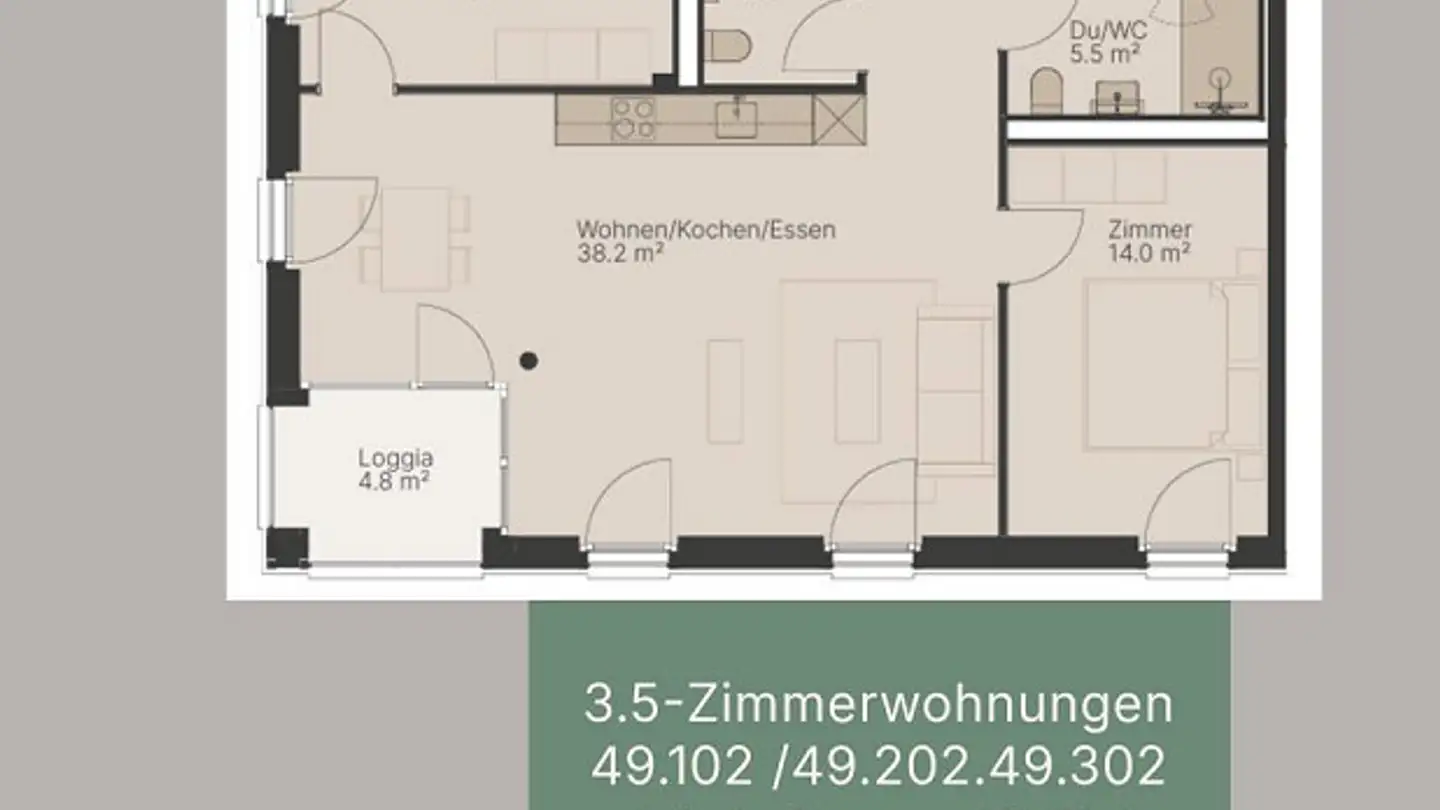 Appartement à louer - Rue Jakob / Jakob-Strasse 49, 2504 Biel/Bienne - Photo 2