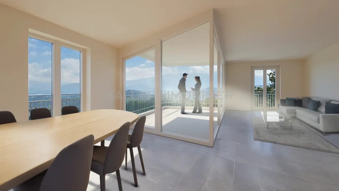 Appartement à vendre - Route De Planafaye, 1752 Villars-sur-Glâne - Photo 2