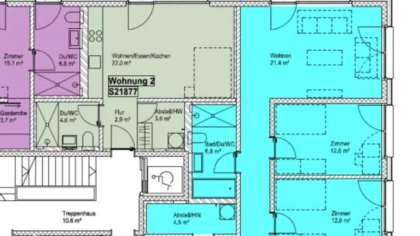 Appartamento in affitto - Saxweg 9a, 9470 Buchs SG - Photo 3