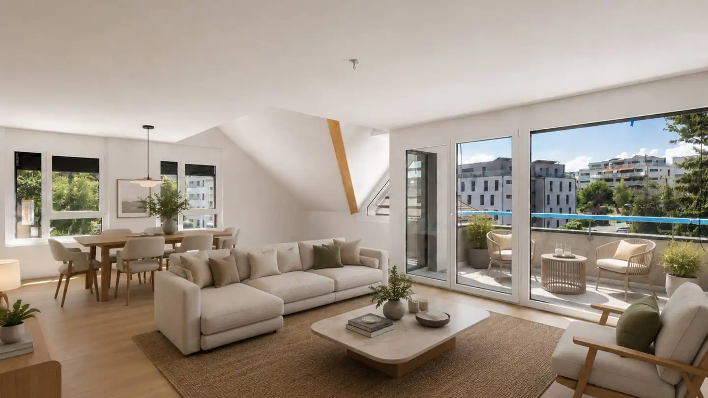 Attic flat for sale - Chemin du Chalet, 1304 Cossonay-Ville - Photo 3