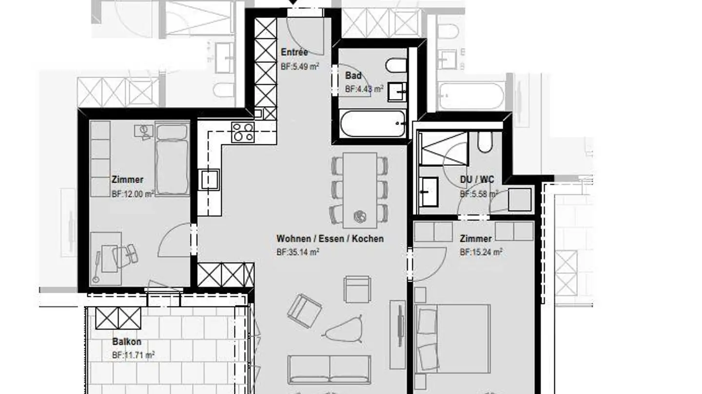Wohnung kaufen - Zelgacherstrasse 5, 8340 Hinwil - Foto 3