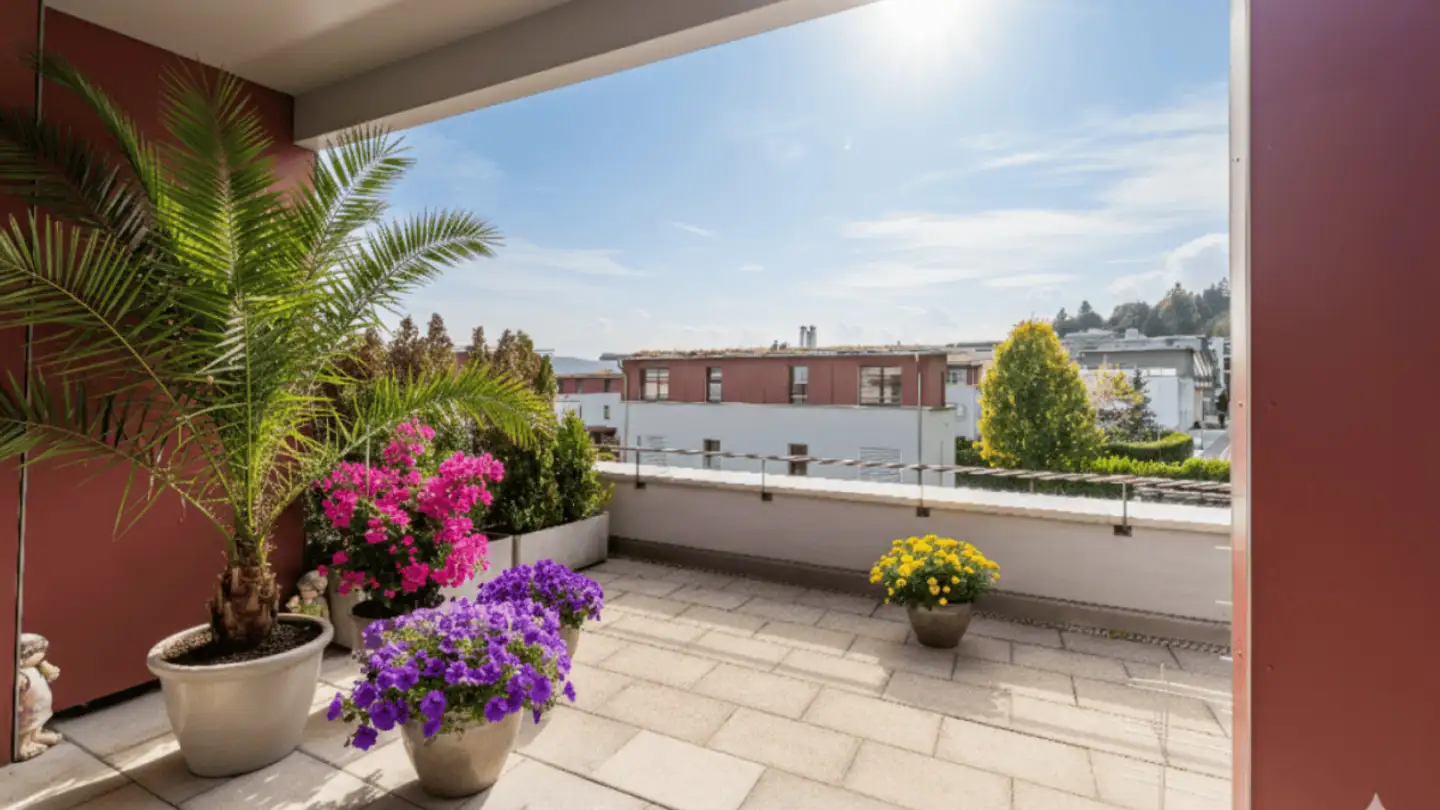 Maison en terrasse à vendre - Schlossberg 6b, 6343 Risch