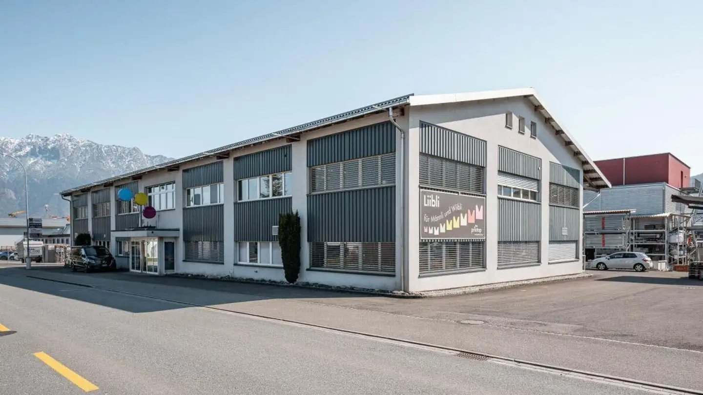 Workshop for rent - Werdenstrasse 58, 9472 Grabs
