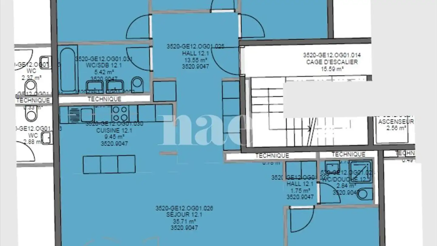 Appartamento in affitto - Rue Du Crêt Taconnet 12, 2000 Neuchâtel