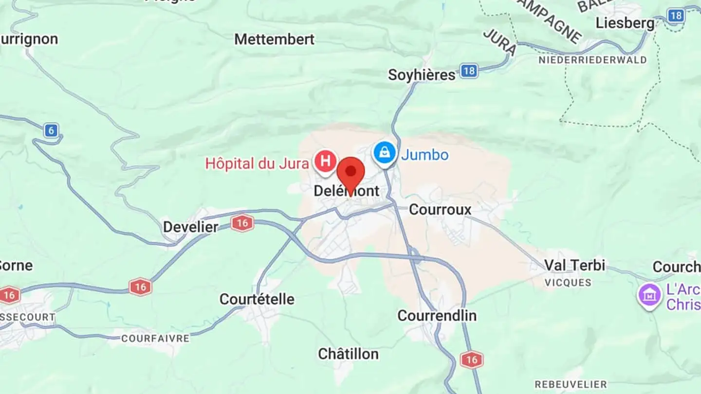 Apartment for rent - Rue Des Bâts 14, 2800 Delémont