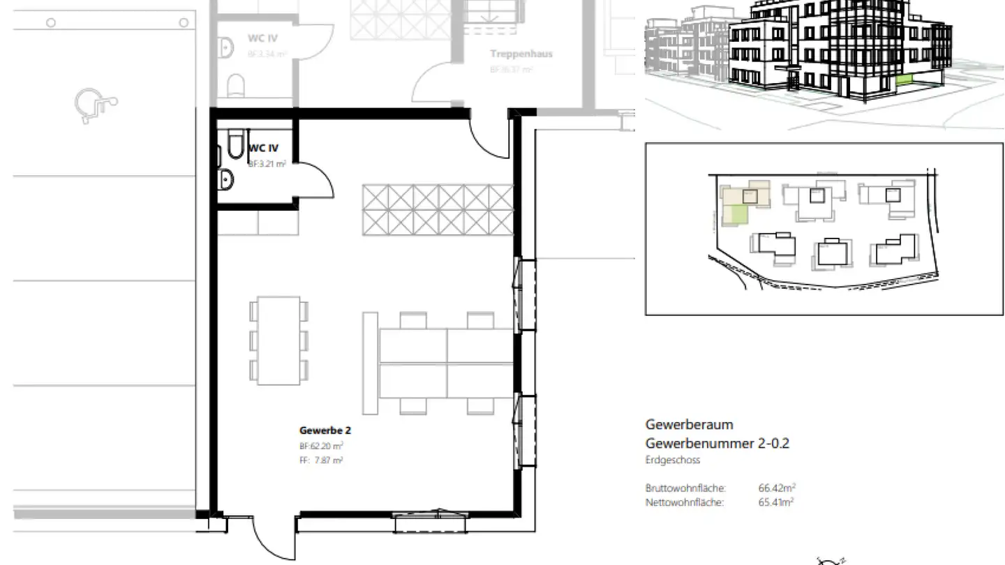 Office space for rent - Bahnhofstrasse, 8594 Güttingen