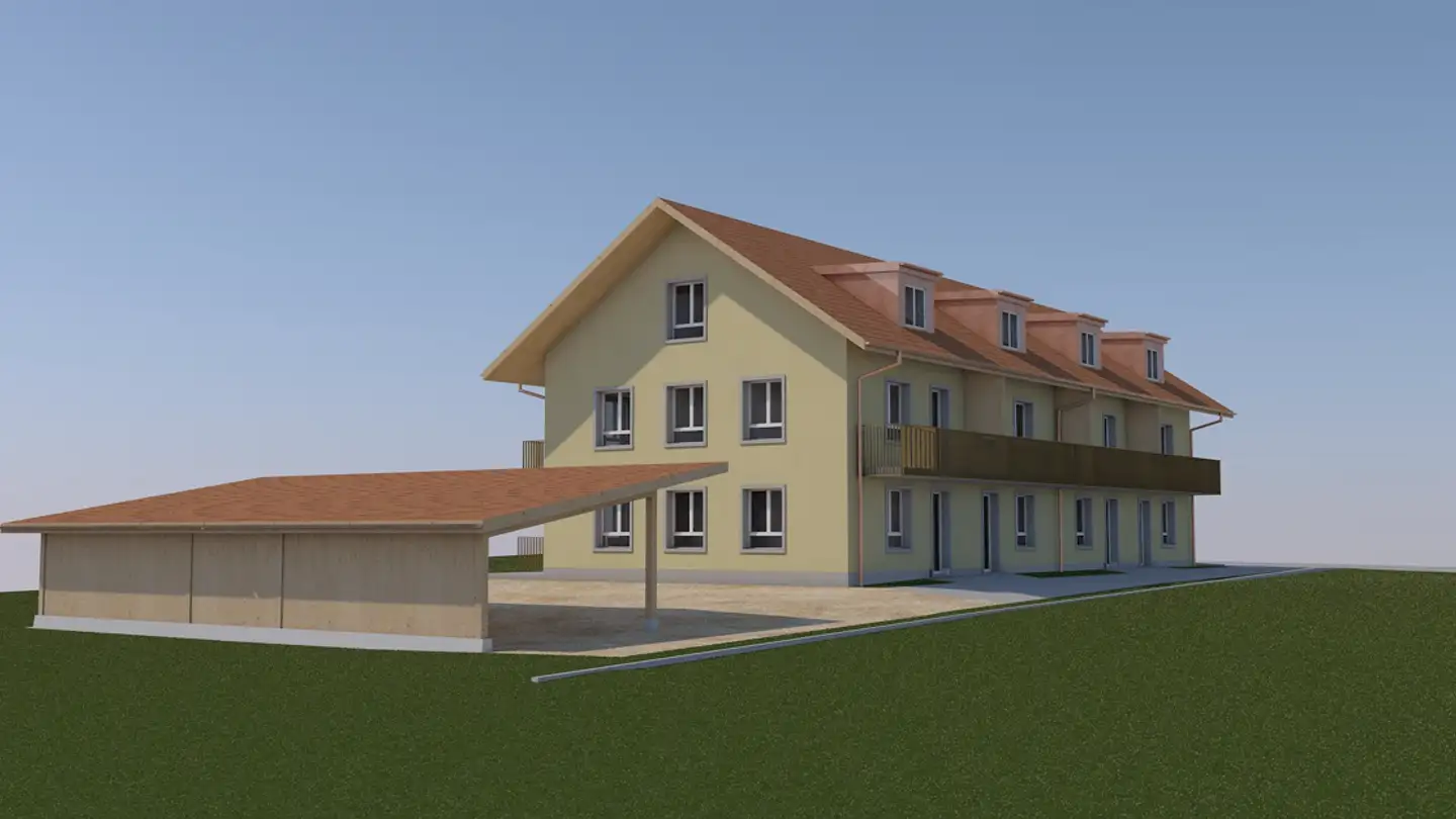 Row house for rent - Dorfplatz 8, 2565 Jens - Photo 2