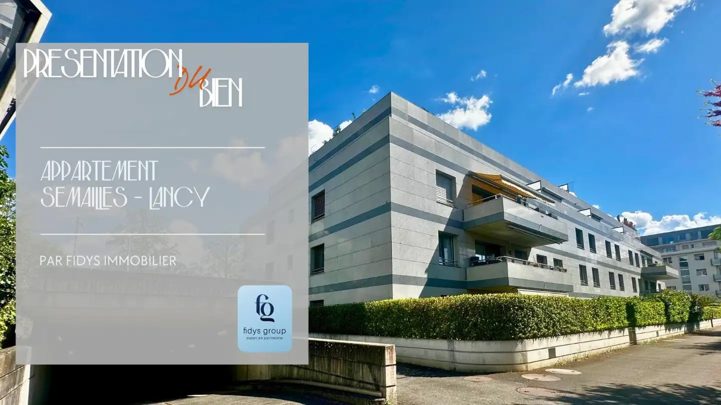 Appartement à vendre - Chemin Des Semailles 3b, 1212 Grand-Lancy