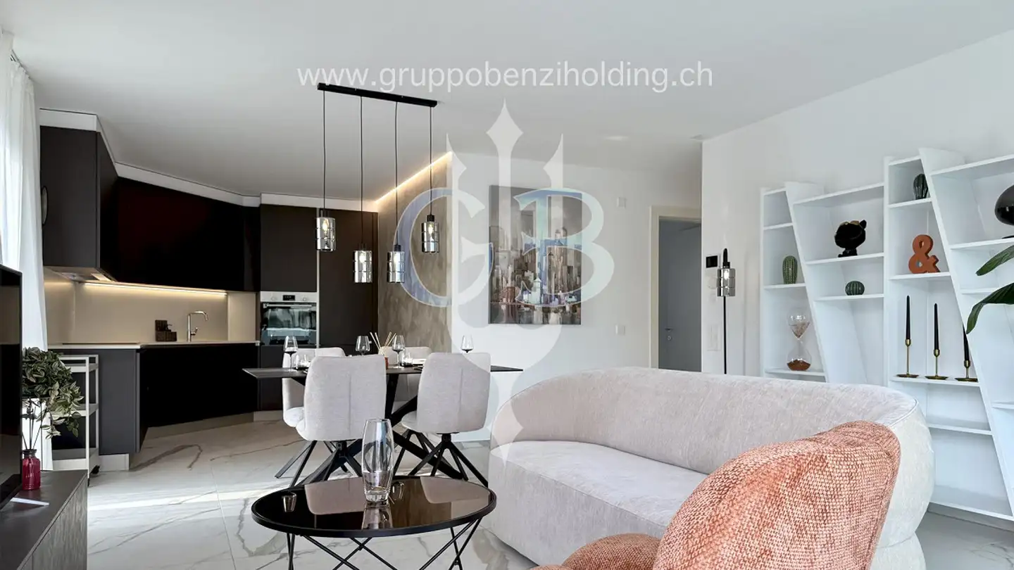 Stepped apartment for sale - Via Al Ponte 25, 6900 Massagno - Photo 4
