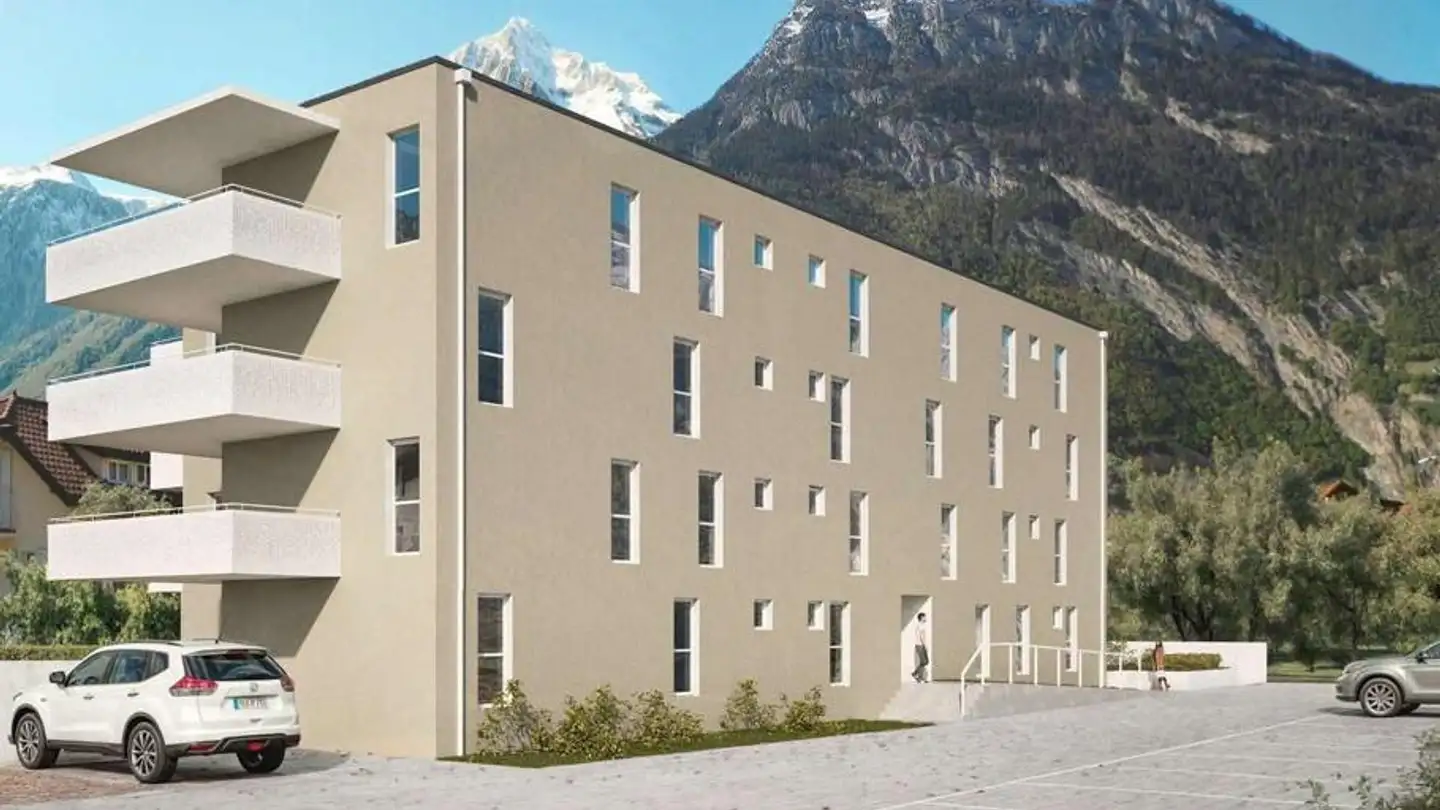 Terrassenwohnung kaufen - Route Du Simplon 23, 1907 Saxon
