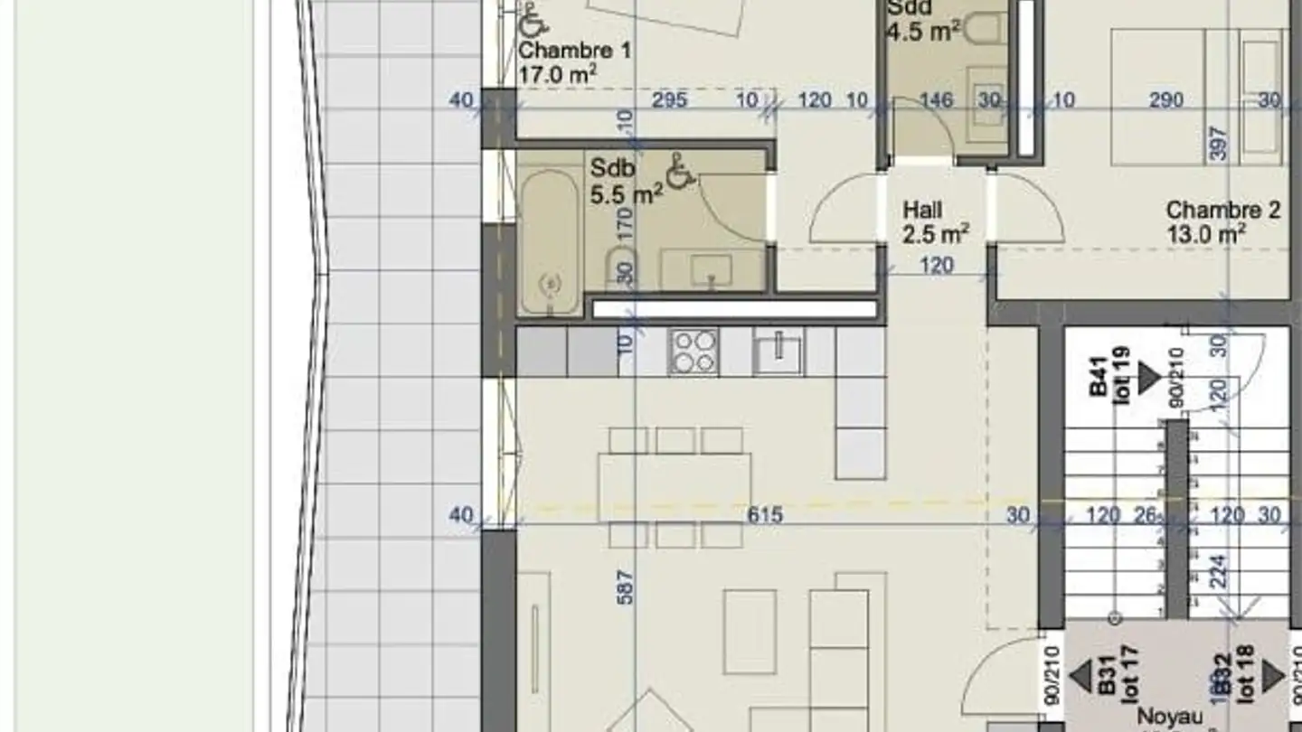 Appartement à louer - Avenue De Lavaux 93, 1009 Pully - Photo 2