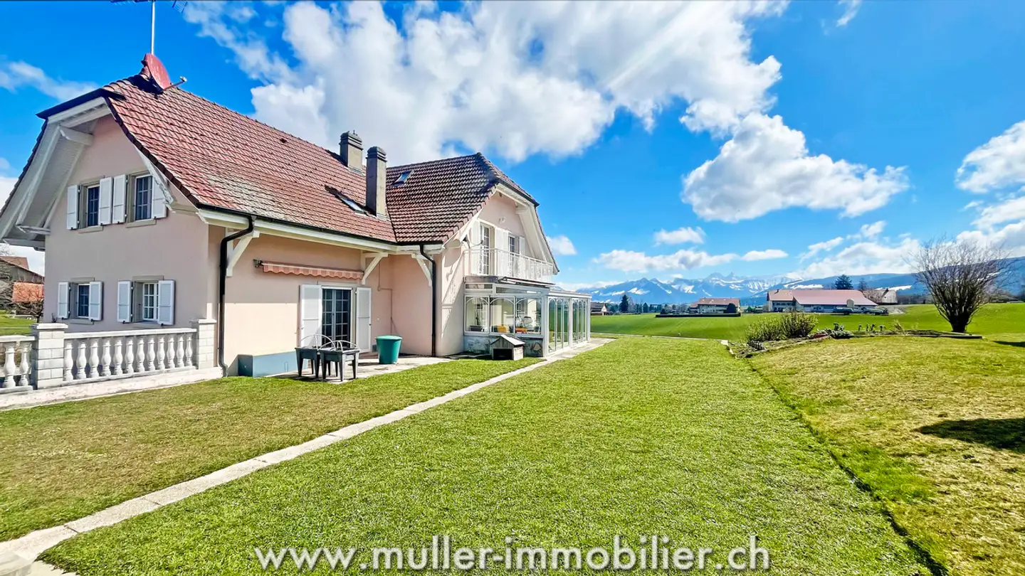 Single house for sale - Route D'oron 65, 1697 La Joux FR - Photo 2