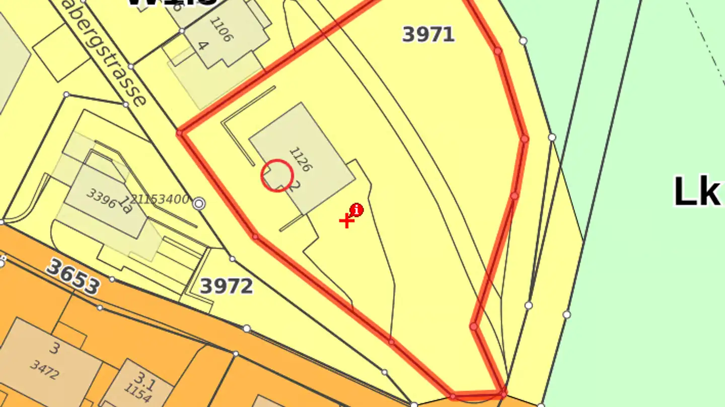 Terrain constructible à vendre - Wabergstrasse 2, 8624 Grüt (Gossau ZH)