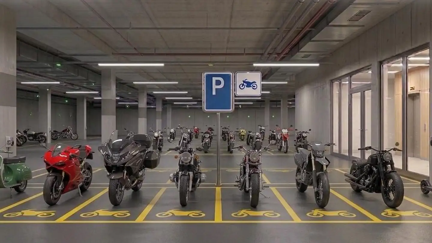 Parcheggio interno per moto in affitto - Tramstrasse 99, 4132 Muttenz