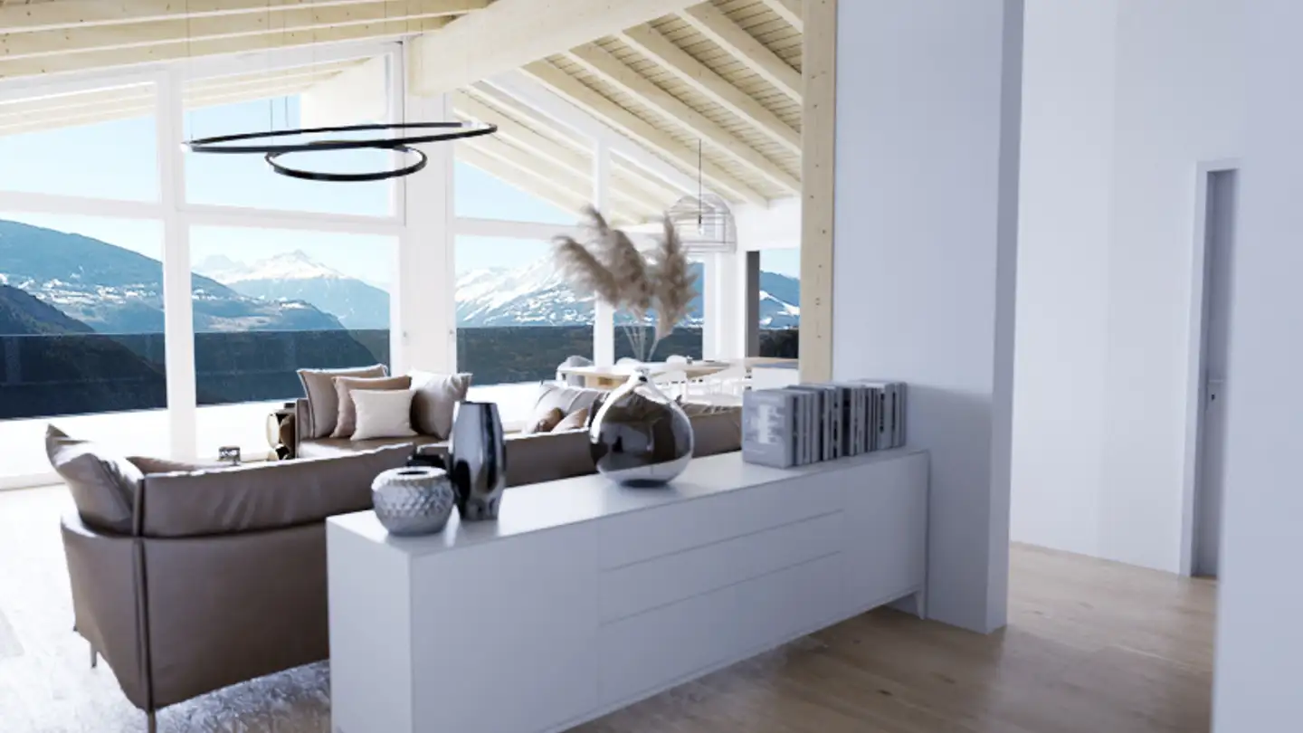 Penthouse for sale - 1966 St-Romain (Ayent)