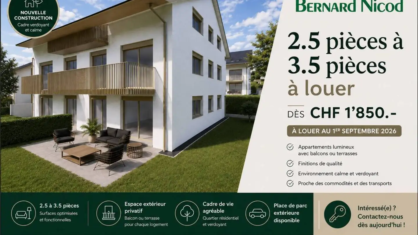Appartement à louer - 1008 Prilly