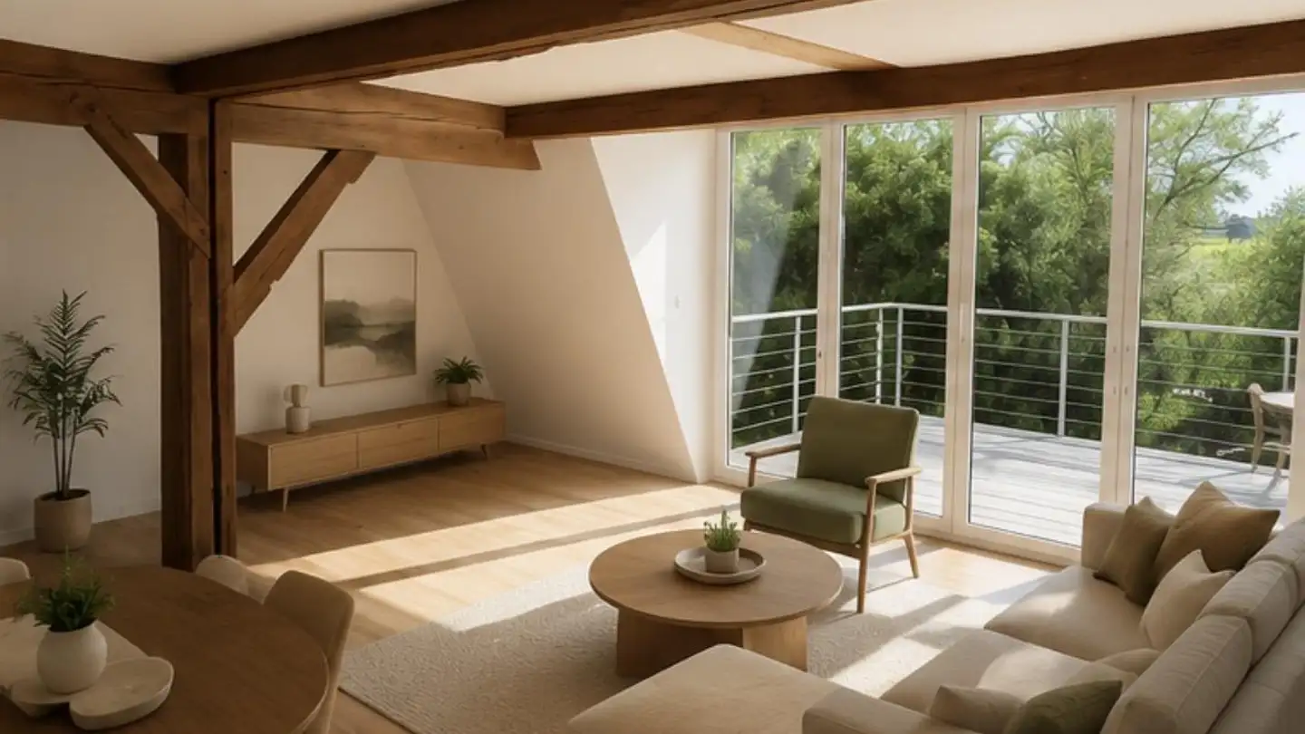Appartement à louer - Hauptstrasse 55, 4587 Aetingen - Photo 2