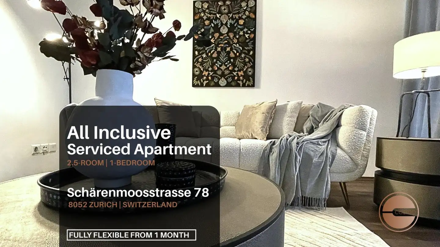 Appartement meublé à louer - Schärenmoosstrasse 78, 8052 Zürich