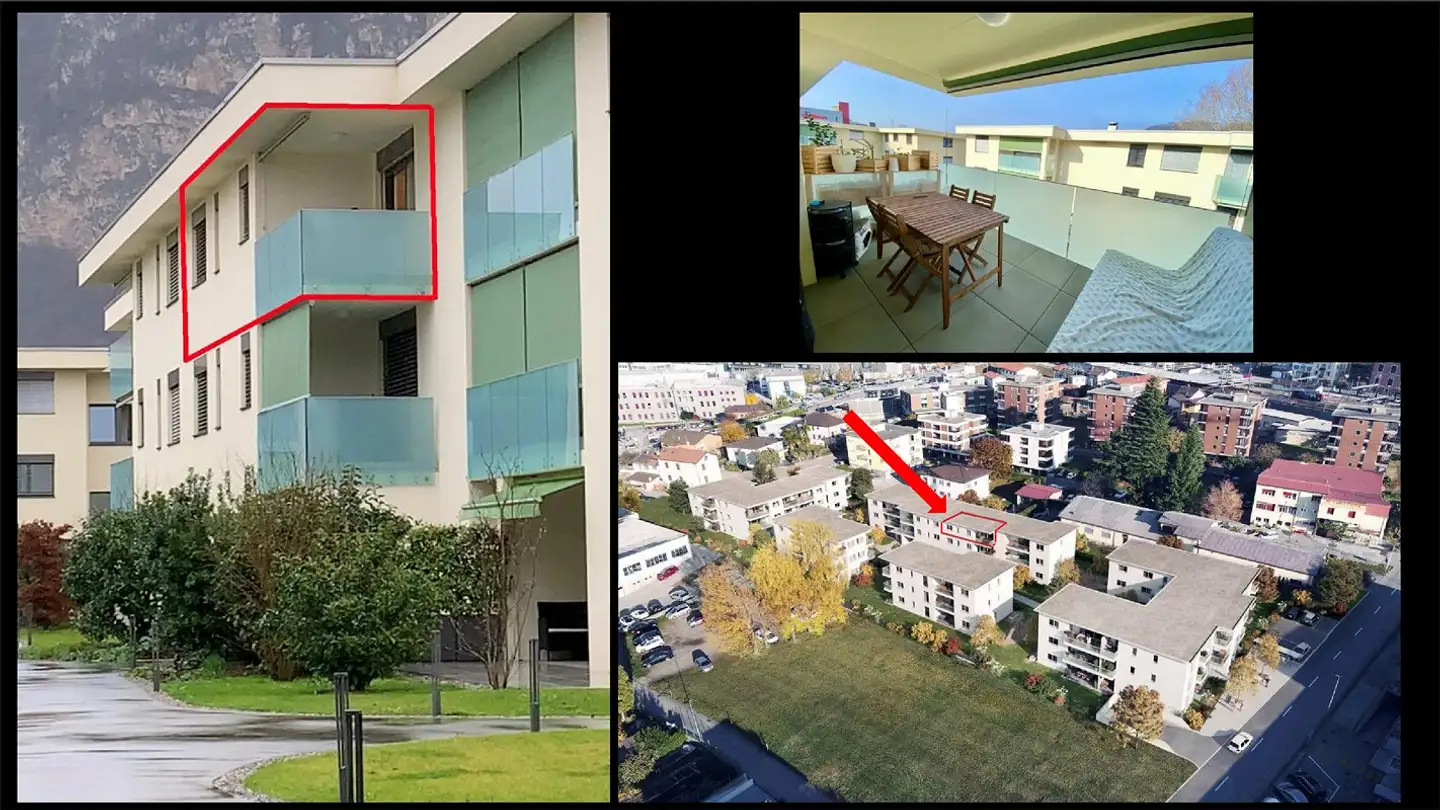 Terrassenwohnung mieten - Via Al Gas 12b, 6850 Mendrisio