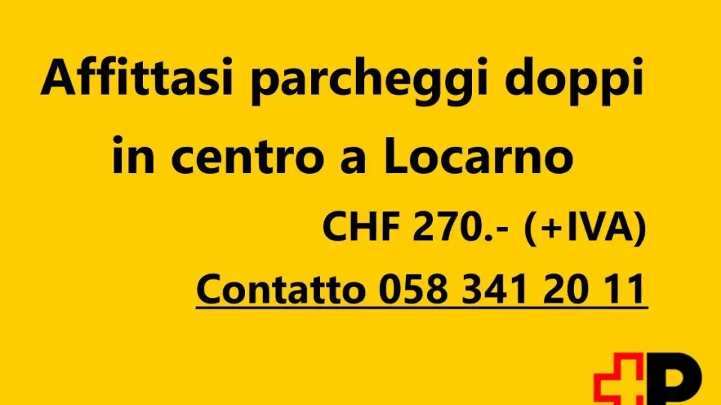 Place de parking souterraine à louer - Piazza Grande 3, 6600 Locarno - Photo 2