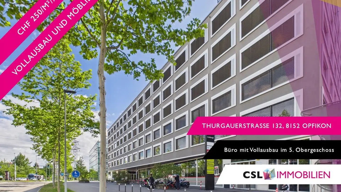 Office space for rent - Thurgauerstrasse 132, 8152 Glattpark (Opfikon)