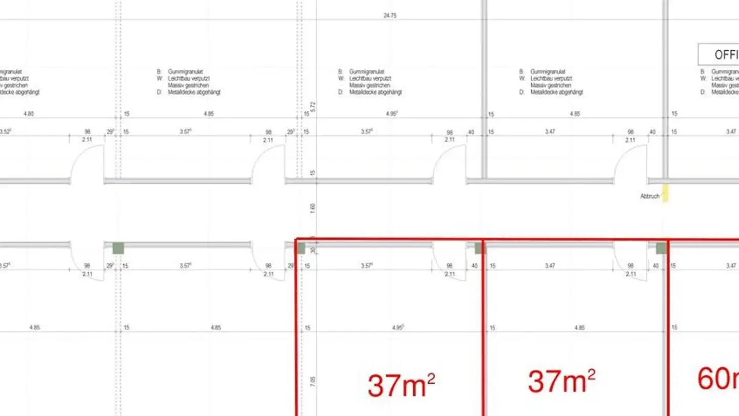 Bürofläche mieten - Tunnelstrasse 5, 8732 Neuhaus SG - Foto 3