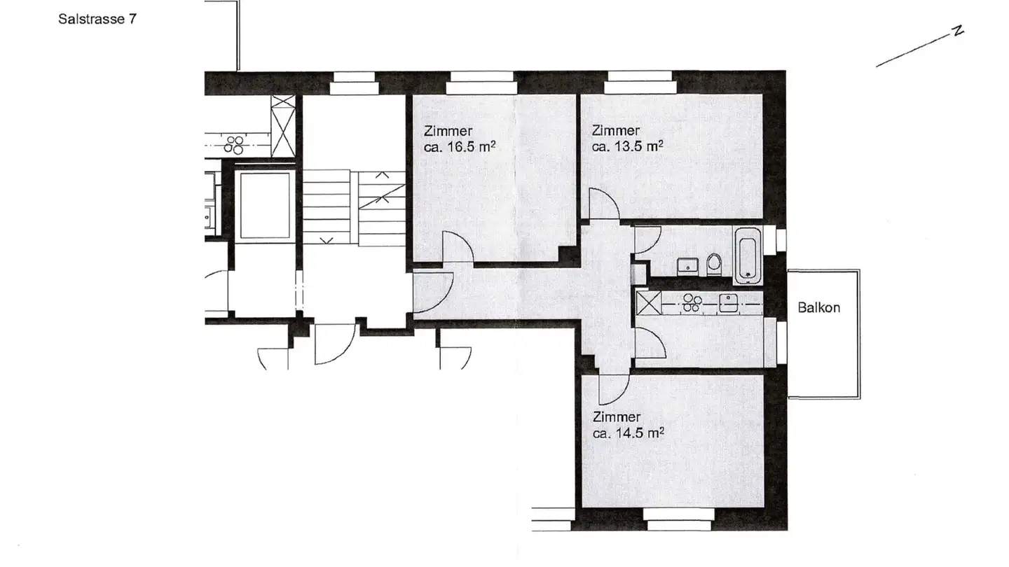 Appartamento in affitto - Salstrasse 7, 8400 Winterthur - Foto 3