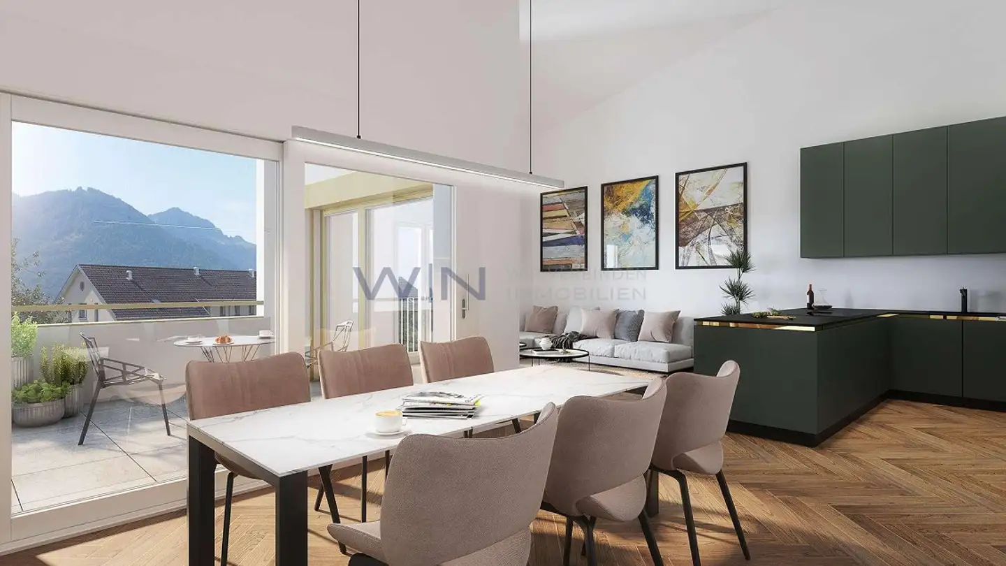 Penthouse for rent - 8718 Schänis - Photo 2