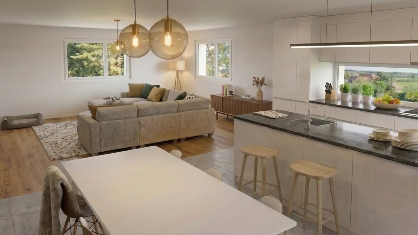 Terrain constructible à vendre - Route Des Vuarennes 32, 1523 Granges-près-Marnand - Photo 2