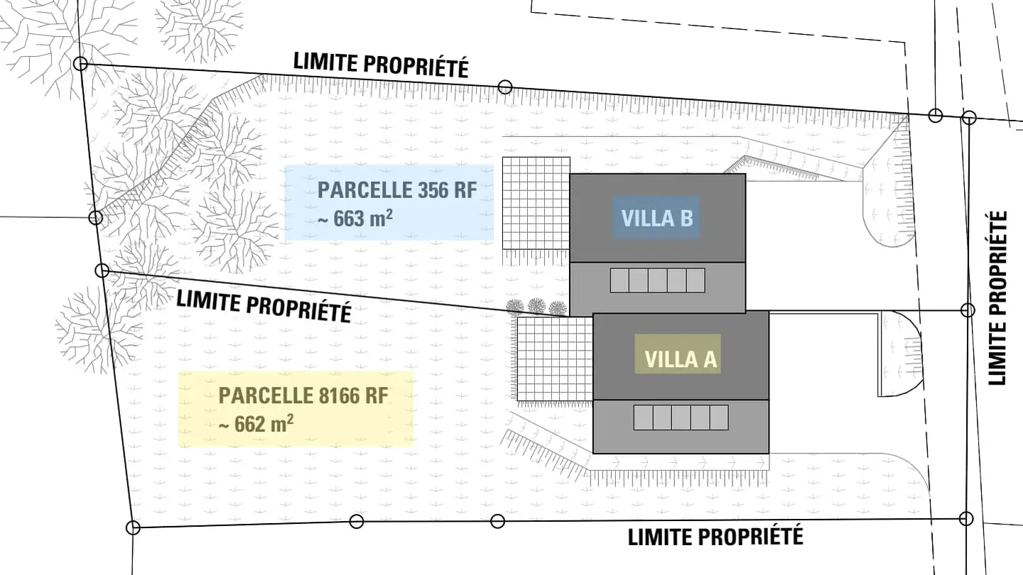 Terrain constructible à vendre - Route Des Vuarennes 32, 1523 Granges-près-Marnand - Photo 3
