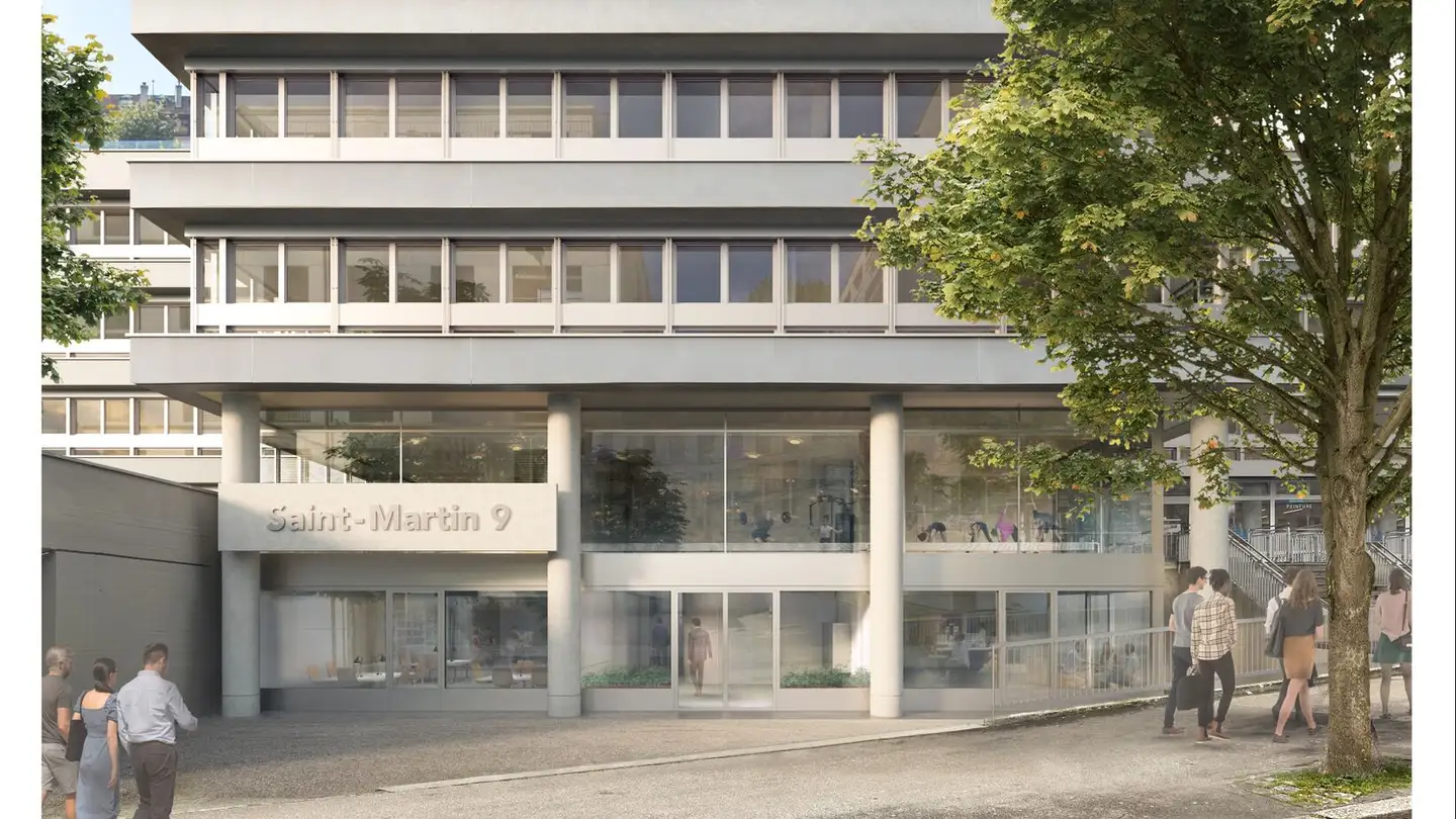 Immeuble mixte à louer - Rue Saint-Martin 9, 1003 Lausanne