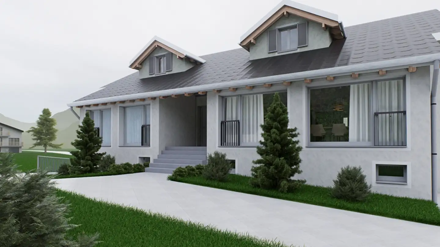 Row house for sale - Hauptstrasse, 7075 Churwalden