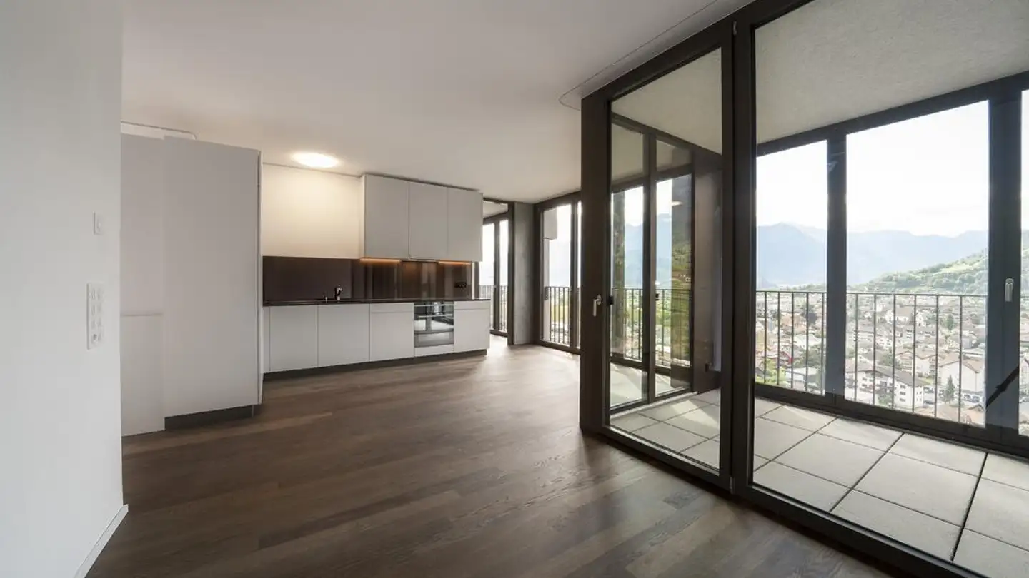 Appartement à louer - Im Stoffel 37, 8887 Mels