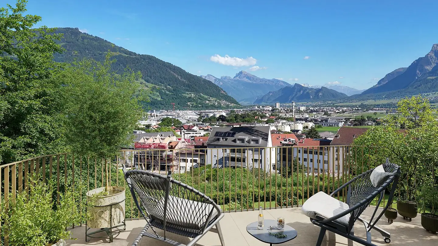 Attique à vendre - Rebhaldenweg, 7206 Igis