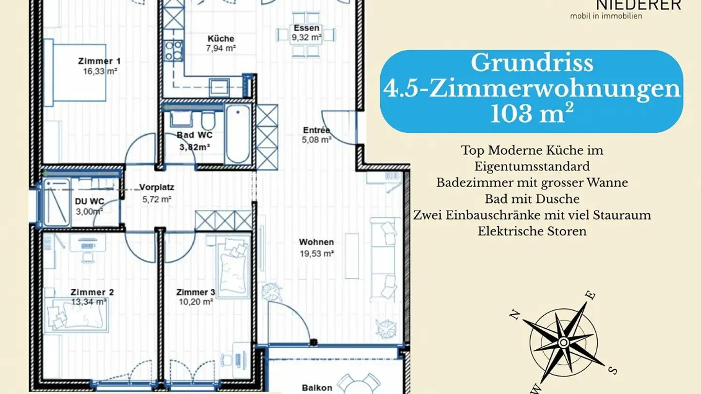 Apartment for rent - Moosbühlstrasse 37, 3302 Moosseedorf - Photo 2