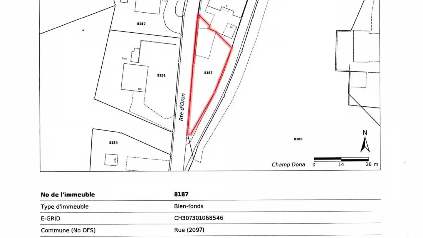 Terrain constructible à vendre - 1673 Promasens - Photo 3