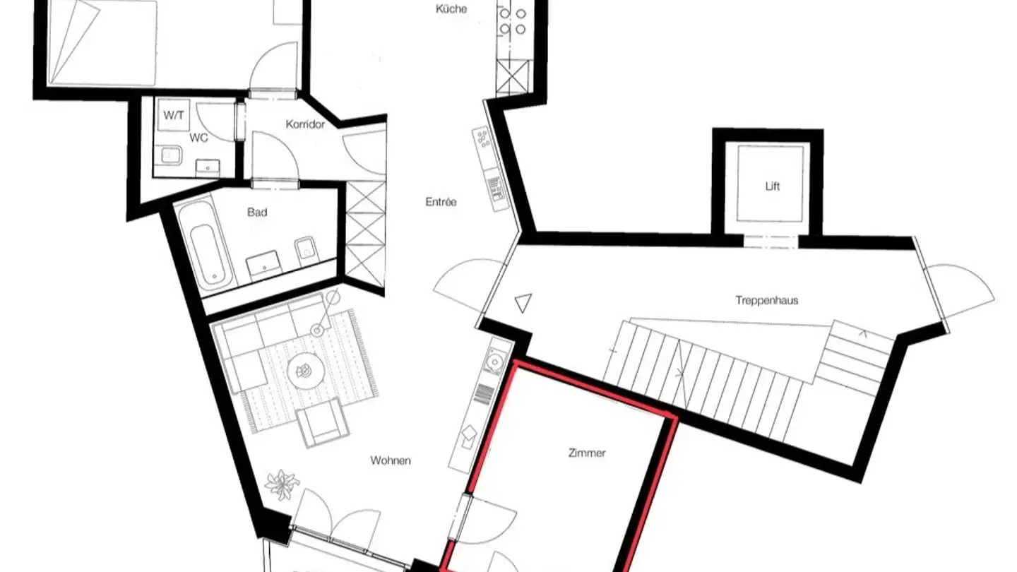 Single room for rent - 8050 Zürich - Photo 3