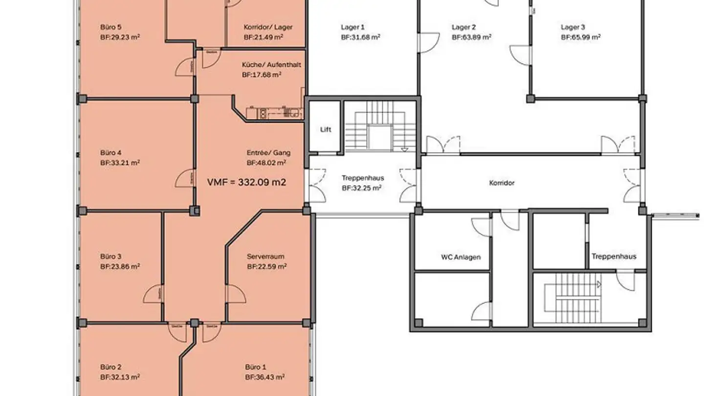 Bürofläche mieten - Bösch 104, 6331 Hünenberg - Foto 2