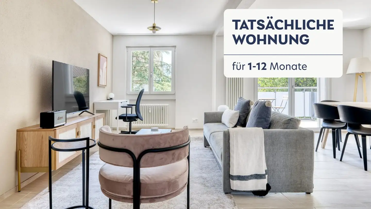 Möblierte Wohnung mieten - Bleicherstrasse 43, 8953 Dietikon
