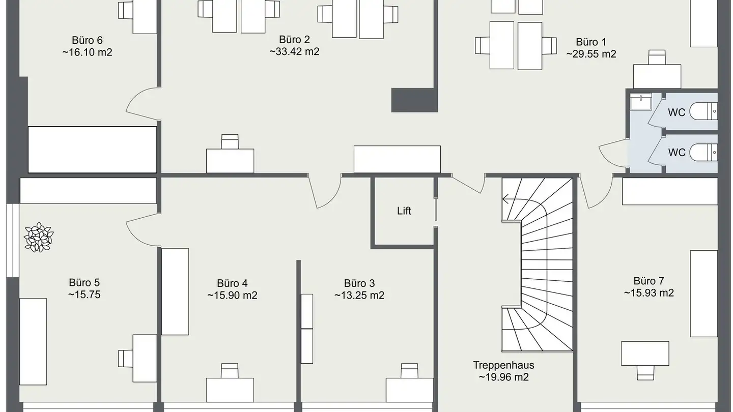 Bureau à louer - Hofmattstrasse 12, 3360 Herzogenbuchsee - Photo 4