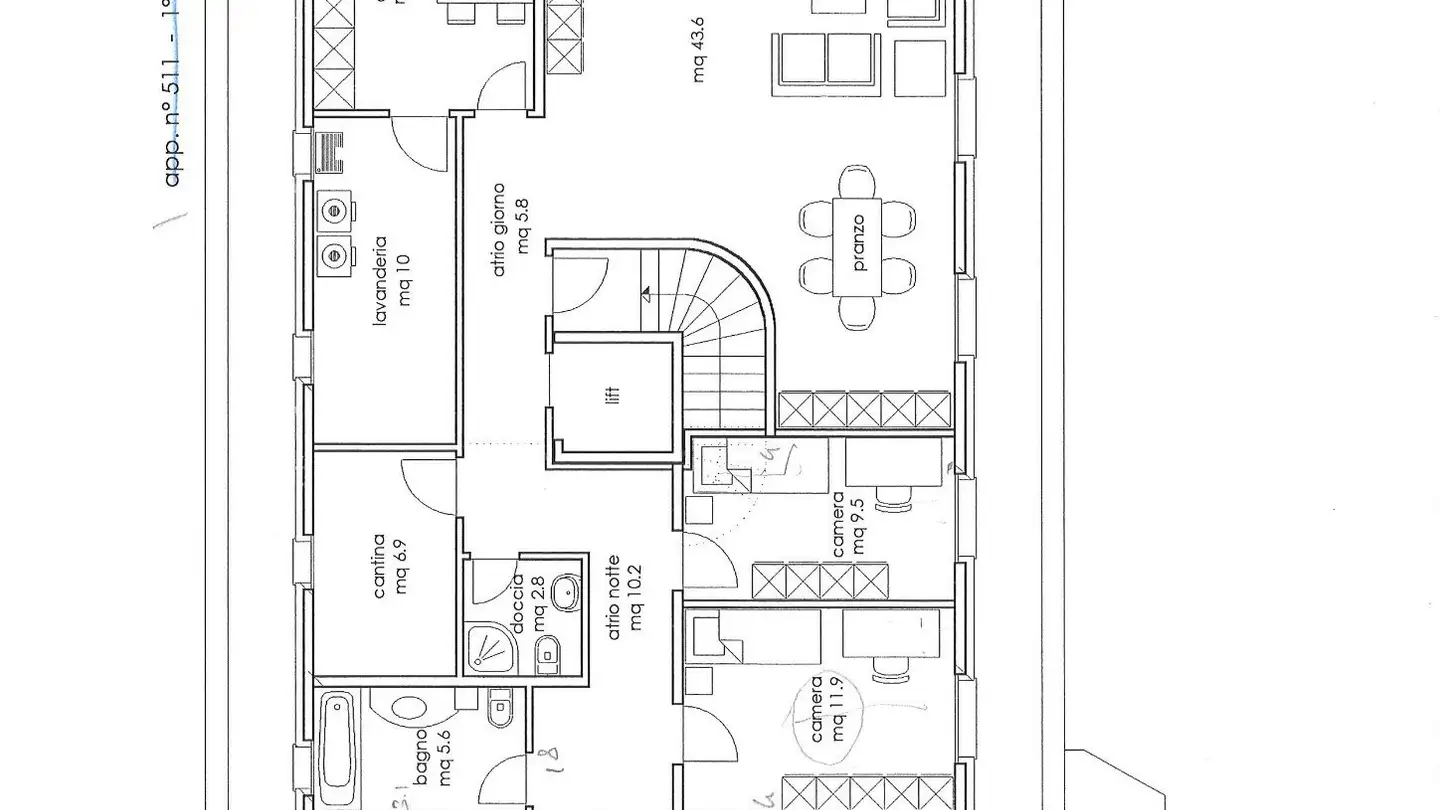 Appartamento in affitto - 6962 Viganello - Foto 3