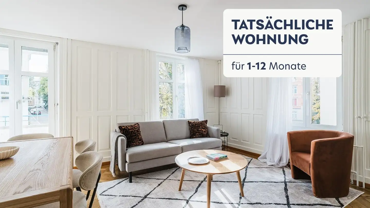 Möblierte Wohnung mieten - Winkelriedstrasse 5, 8006 Zürich