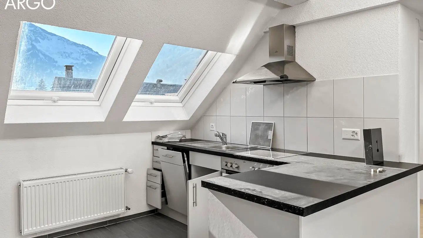 Attic flat for rent - Linthgut 1, 8782 Rüti GL - Photo 3