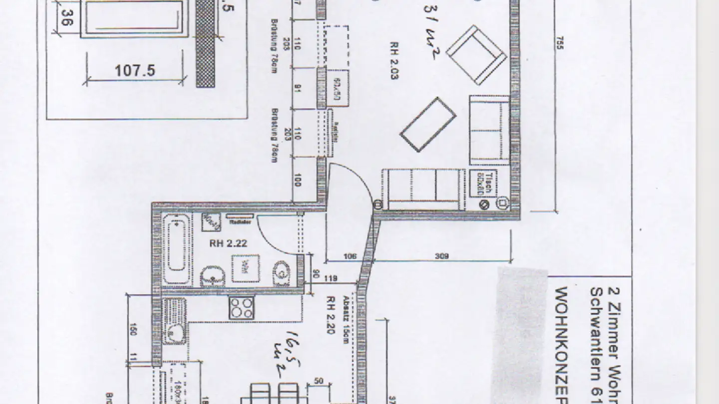 Appartement à louer - 9056 Gais - Photo 3