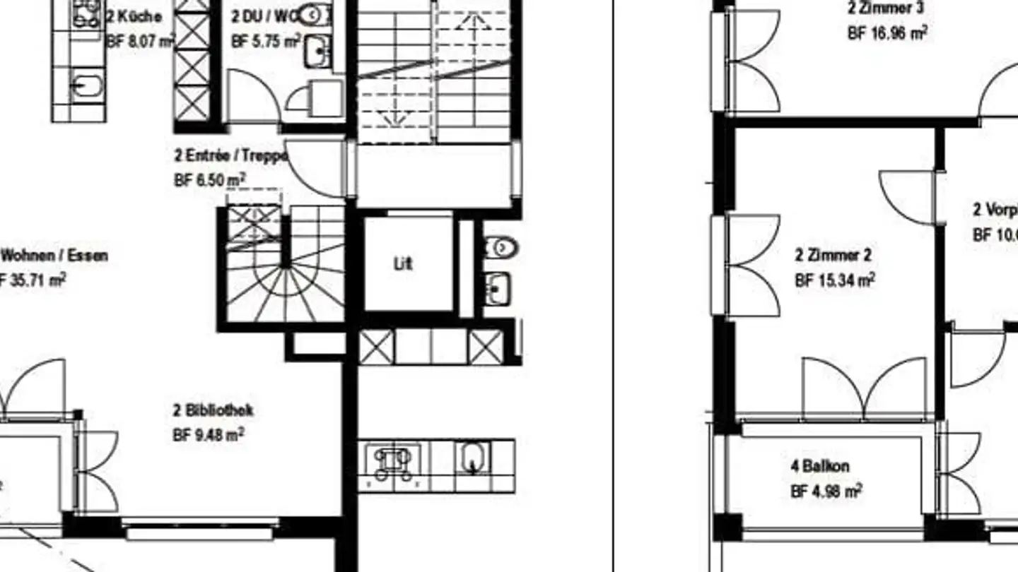 Duplex in affitto - Wibichstrasse 20, 8037 Zürich - Foto 2