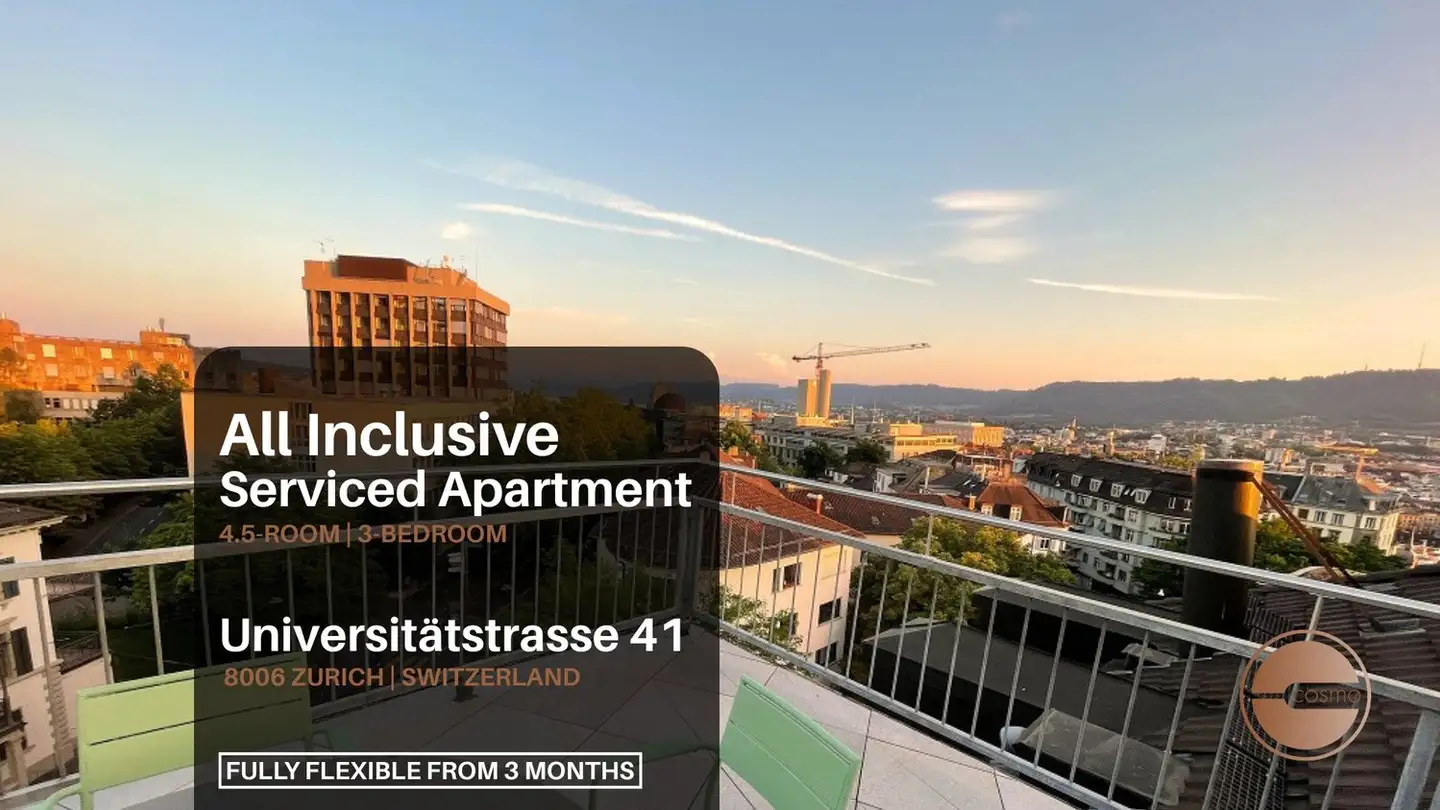 Appartement à louer - Universitätstrasse 41, 8006 Zürich