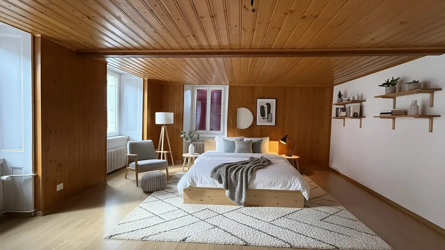 Wohnung mieten - Rue Léo-Châtelain, 2063 Fenin