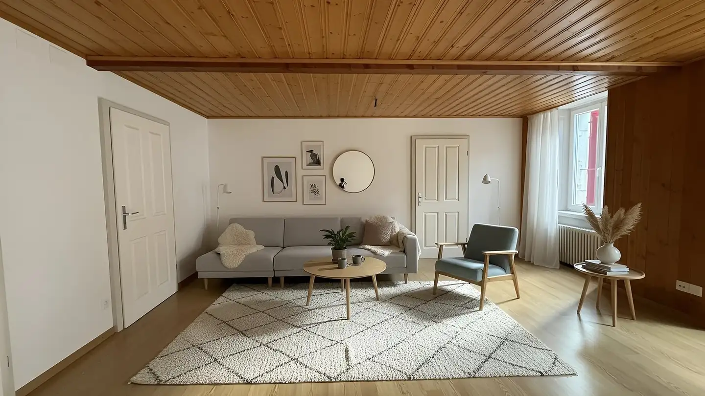 Wohnung mieten - Rue Léo-Châtelain, 2063 Fenin - Foto 2